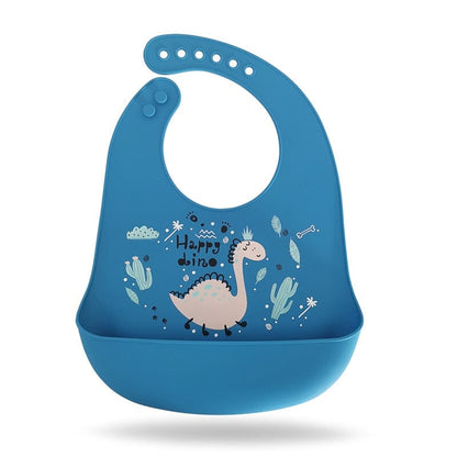 CleverBavoir™ - Wateproof silicone bavoir | Bébé - La bulle de Calinou