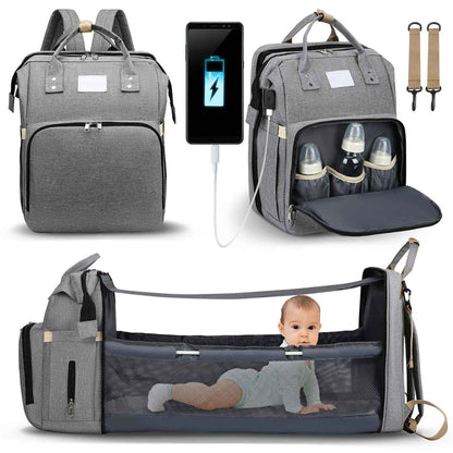 Sac à langer portatif | Berceau de voyage BabyNappy™ - La bulle de Calinou