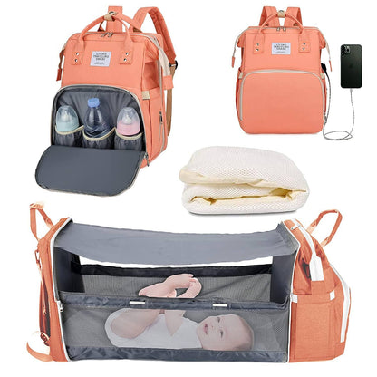 Sac à langer portatif | Berceau de voyage BabyNappy™ - La bulle de Calinou