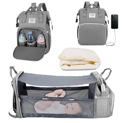 Sac à langer portatif | Berceau de voyage BabyNappy™ - La bulle de Calinou