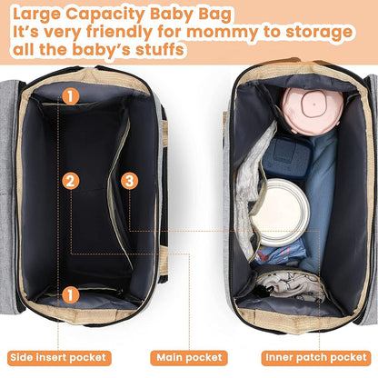 Sac à langer portatif | Berceau de voyage BabyNappy™ - La bulle de Calinou